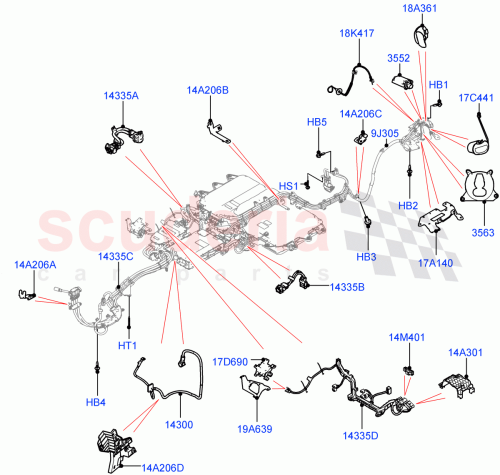 Part Diagram for Land Rover LR144449