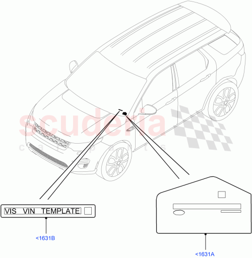 Part Diagram for Land Rover LR146394