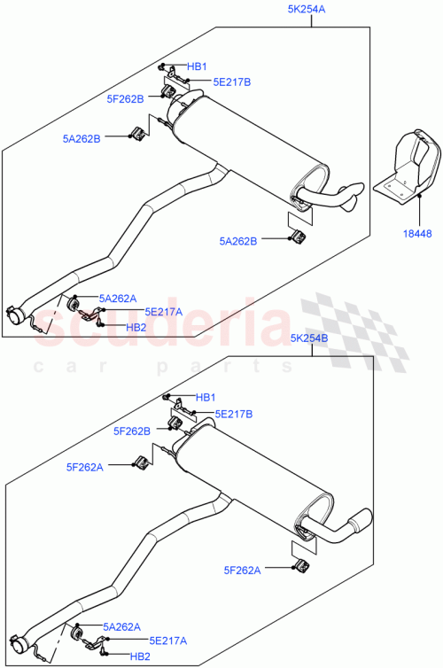 Part Diagram for Land Rover LR044102