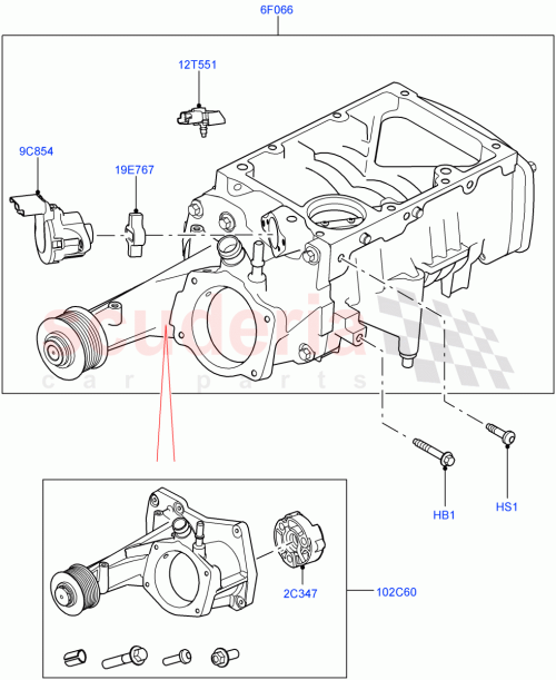 Part Diagram for Land Rover LR088996