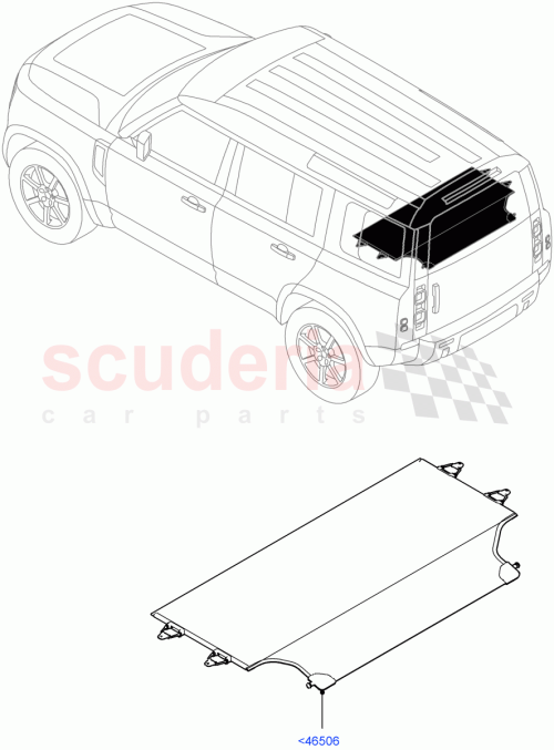 Part Diagram for Land Rover LR172832