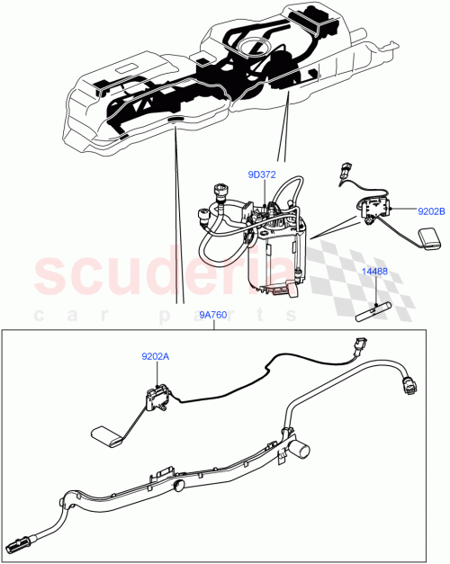 Part Diagram for Land Rover LR014999