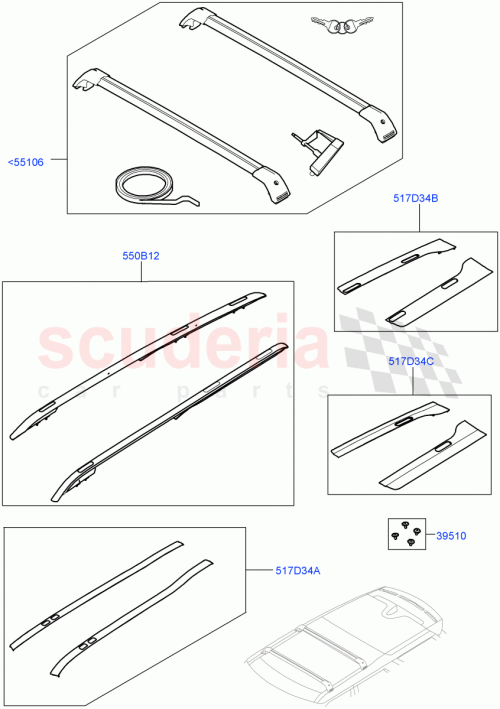 Part Diagram for Land Rover VPLRR0166