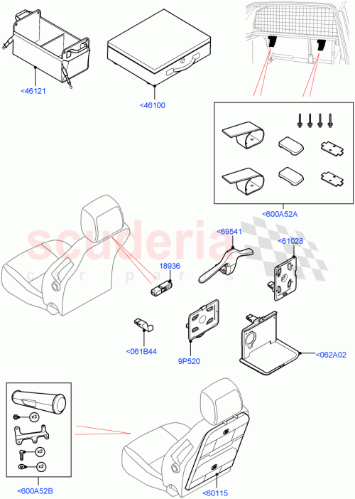Part Diagram for Land Rover VPLGS0593