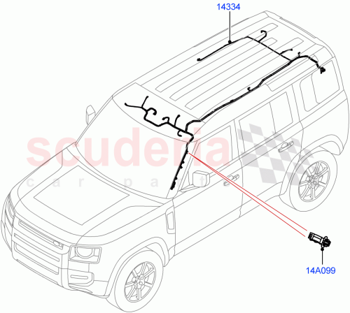 Part Diagram for Land Rover LR172290