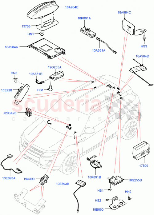 Part Diagram for Land Rover LR070769