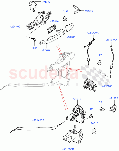 Part Diagram for Land Rover LR131361