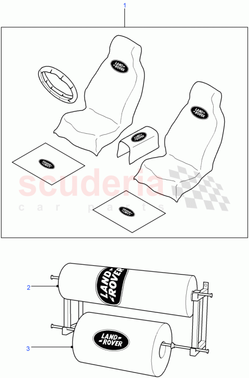 Part Diagram for Land Rover STC53052