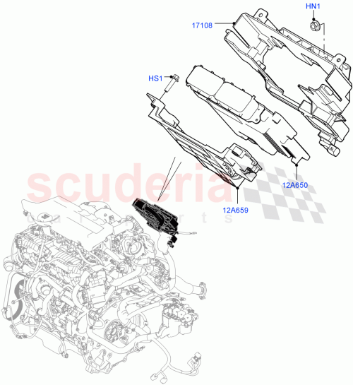 Part Diagram for Land Rover LR104411