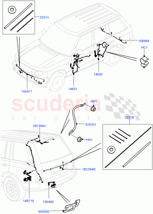 Part Diagram for Land Rover LR031096