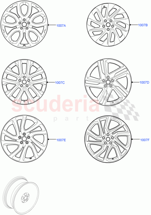 Part Diagram for Land Rover LR142064