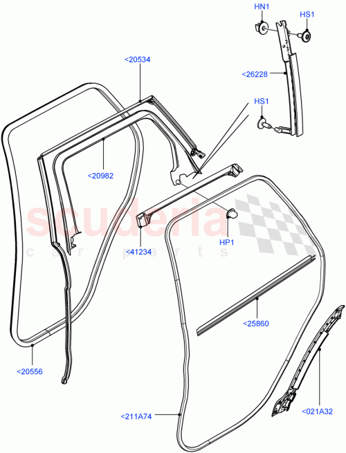 Part Diagram for Land Rover LR027341