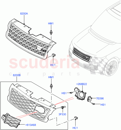 Part Diagram for Land Rover LR046748
