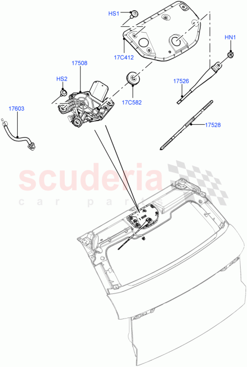 Part Diagram for Land Rover LR038795