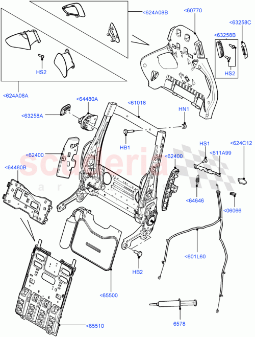 Part Diagram for Land Rover LR027069