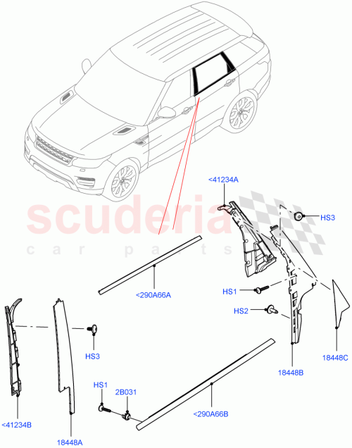 Part Diagram for Land Rover LR043790