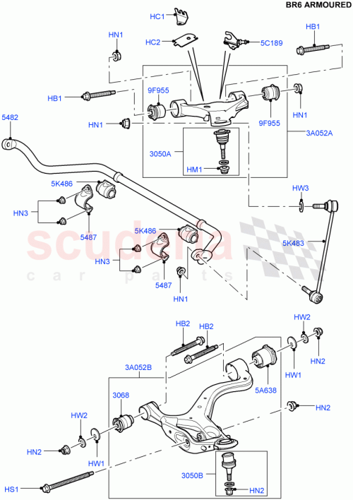 Part Diagram for Land Rover LR011930