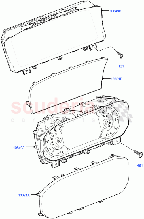 Part Diagram for Land Rover LR115092