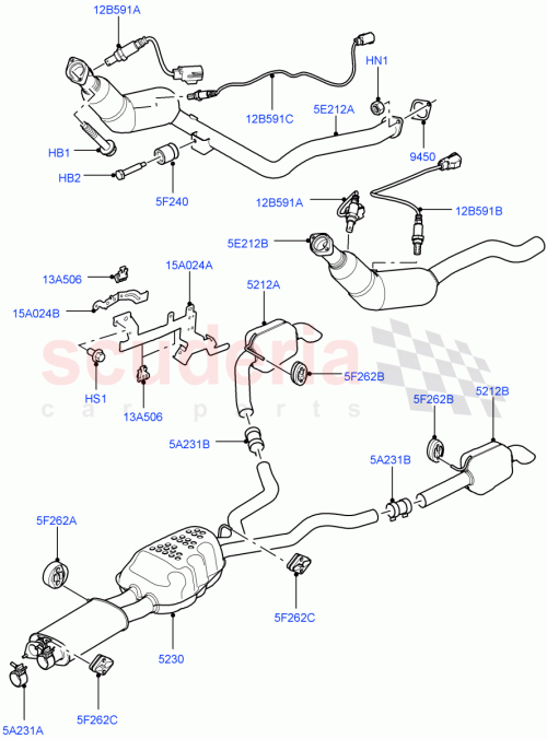 Part Diagram for Land Rover LR015924
