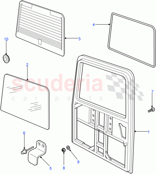 Part Diagram for Land Rover 14A7090L
