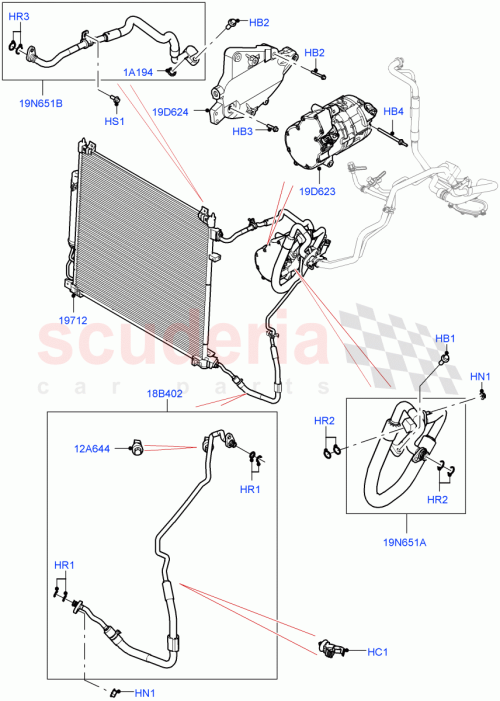 Part Diagram for Land Rover LR142627