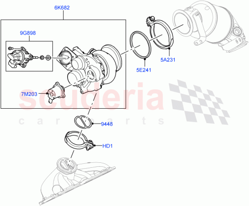 Part Diagram for Land Rover LR159307