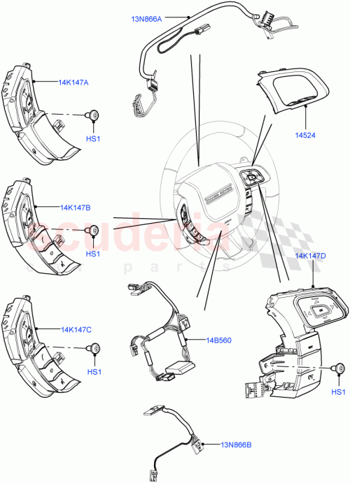 Part Diagram for Land Rover LR087453