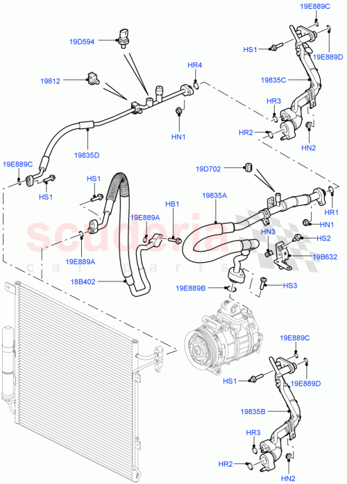 Part Diagram for Land Rover LR019676