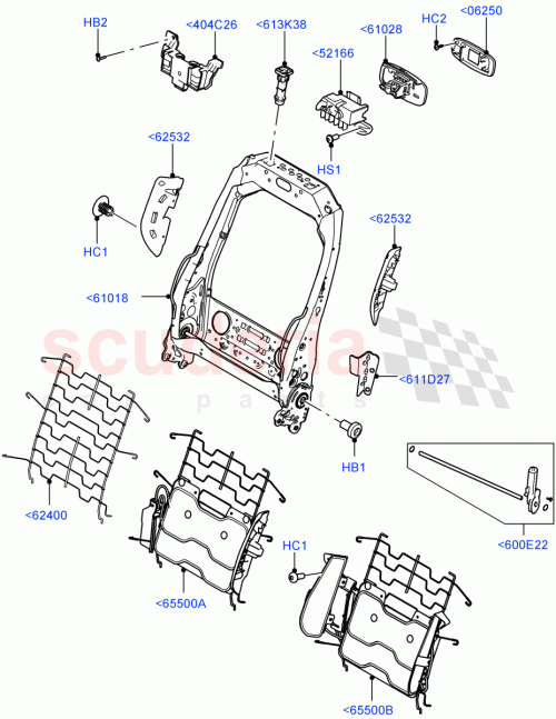 Part Diagram for Land Rover LR080795