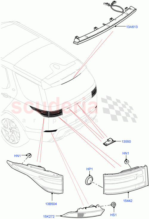 Part Diagram for Land Rover LR106848