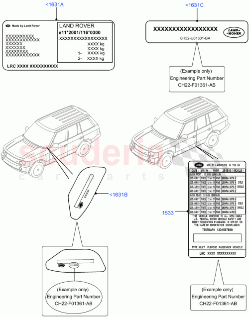 Part Diagram for Land Rover LR067958