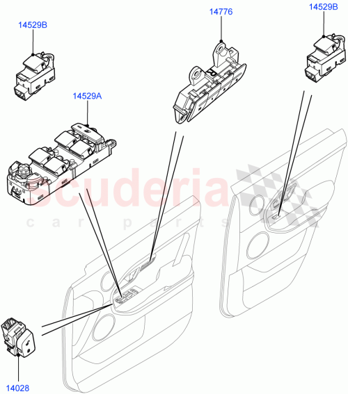 Part Diagram for Land Rover LR055280
