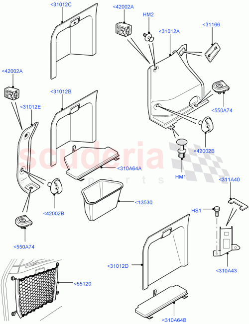 Part Diagram for Land Rover LR023858