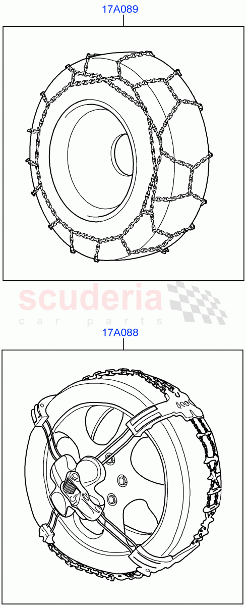 Part Diagram for Land Rover VPLAW0080