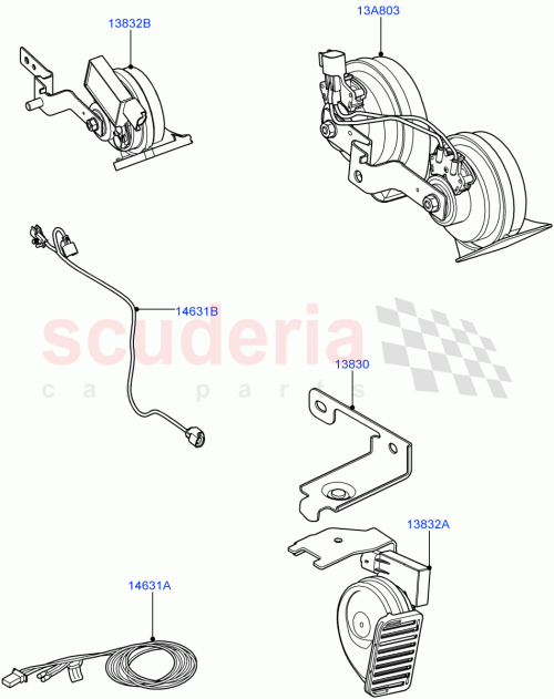 Part Diagram for Land Rover LR024770