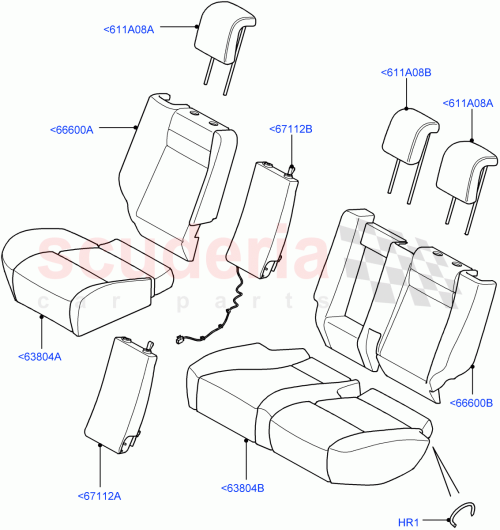 Part Diagram for Land Rover LR020310