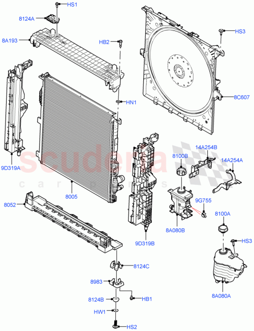 Part Diagram for Land Rover LR151577