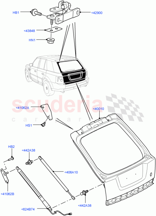 Part Diagram for Land Rover LR062078
