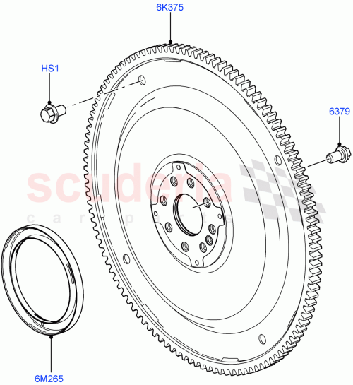 Part Diagram for Land Rover LR002441