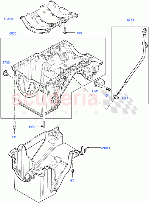 Part Diagram for Land Rover LR141425