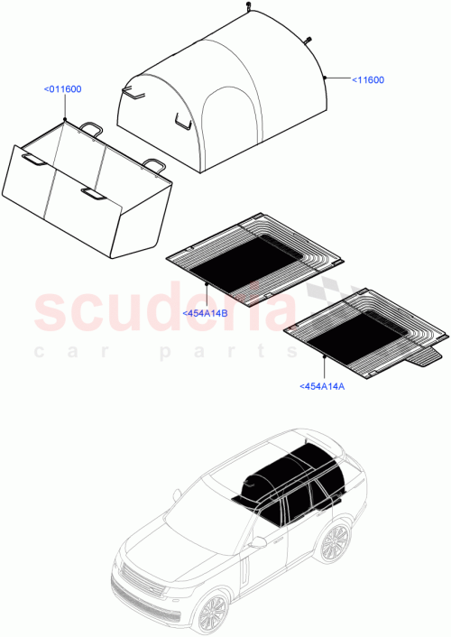 Part Diagram for Land Rover VPLKS0623