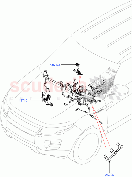 Part Diagram for Land Rover LR058403