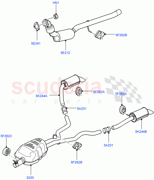 Part Diagram for Land Rover WCS000150