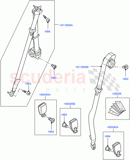 Part Diagram for Land Rover EYG500180