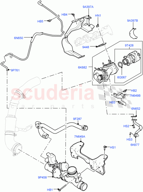 Part Diagram for Land Rover LR116635