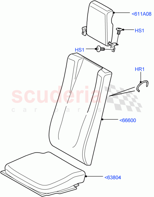 Part Diagram for Land Rover LR013326