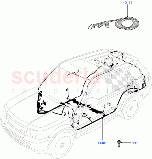 Part Diagram for Land Rover LR016082