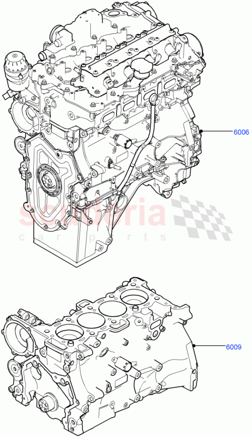 Part Diagram for Land Rover LR141476