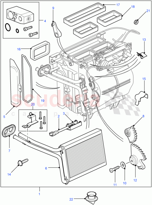 Part Diagram for Land Rover LR020949