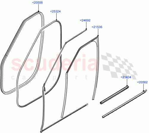 Part Diagram for Land Rover LR162116
